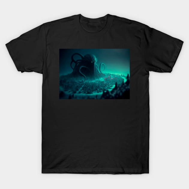 Underwater citadel T-Shirt by James Garcia